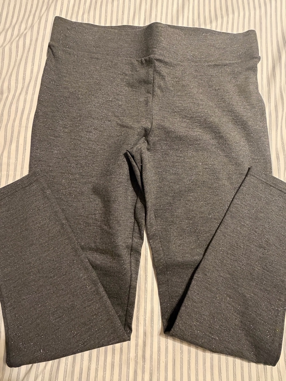 2 for$6✨LOFT Women's Gray Sparkle Leggings, Size L